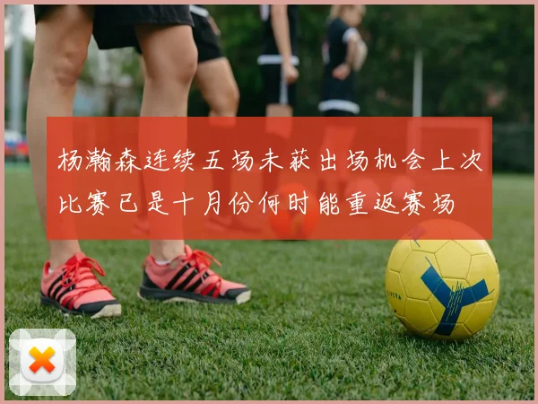 杨瀚森连续五场未获出场机会上次比赛已是十月份何时能重返赛场